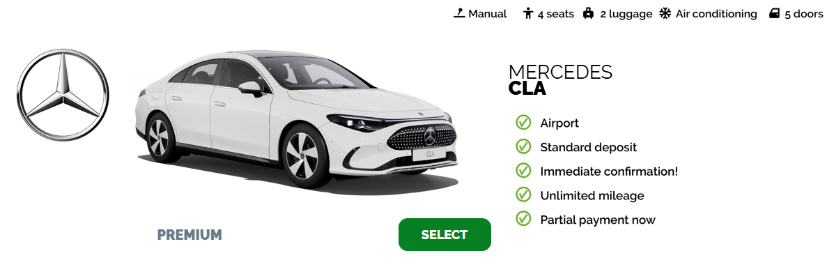 MERCEDES CLA