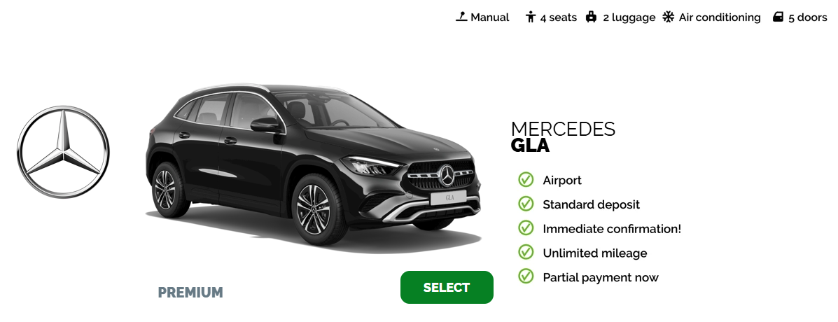 MERCEDES GLA